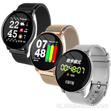 W8 Sport Smart Watch Gelang Bulat Bluetooth Tahan Air